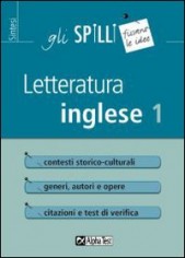 LETTERATURA INGLESE VOL 1