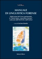 MANUALE DI LINGUISTICA FORENSE CON CD-R