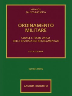 ORDINAMENTO MILITARE VOL 1: CODICE E T