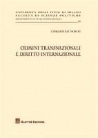 CRIMINI TRANSNAZIONALI E DIRITTO INTERNA