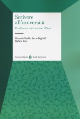 SCRIVERE ALL'UNIVERSITA PIANIFICARE E R