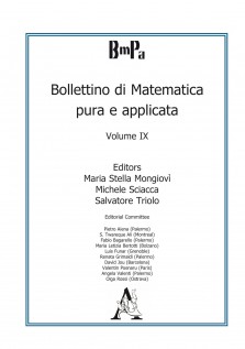 Bollettino di matematica pura e applicata. Vol. 9