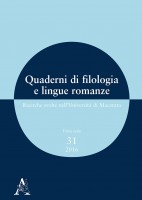 Quaderni di filologia e lingue romanze. Ricerche svolte nell'Università di Macerata (2016). Con CD-ROM. Vol. 31