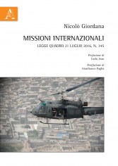 Missioni internazionali Legge quadro 21 luglio 2016 n 145