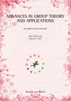 Advances in group theory and applications (2017) Vol 4