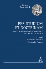 Per studium et doctrinam. Fonti e testi di filosofia...