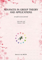 Advances in group theory and applications (2018). Vol. 5