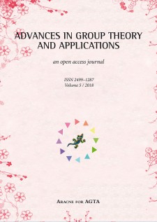 Advances in group theory and applications (2018). Vol. 5