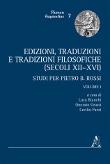 Edizioni, traduzioni e tradizioni filosofiche (secoli...