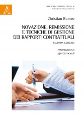 Novazione, remissione e tecniche di gestione dei rapporti...