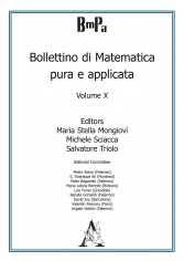 Bollettino di matematica pura e applicata. Vol. 10