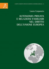 Autonomia privata e relazioni familiari nel diritto...