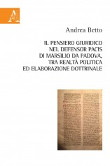 Il pensiero giuridico nel Defensor Pacis di Marsilio da...