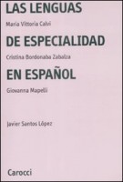 LAS LENGUAS DE ESPECIALIDAD EN ESPANOL