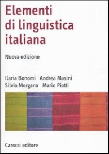 ELEMENTI DI LINGUISTICA ITALIANA