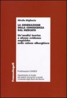 LA GENERAZIONE DELLA CONOSCENZA DAL MERC
