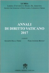Annali di diritto vaticano (2017)