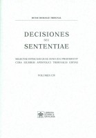 Decisiones seu sententiae. Selectae inter eas quae anno 2012 prodierunt cura eiusdem apostolici tribunalis editae. Vol. 