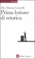PRIMA LEZIONE DI RETORICA