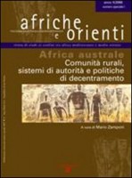 AFRICHE E ORIENTI N 1/08 AFRICA AUSTRA