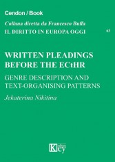 Written pleadings before the ECHR genre description and...