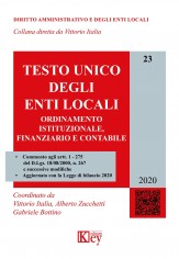 Testo unico degli enti locali. Ordinamento istituzionale,...