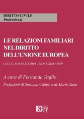 Le relazioni familiari nel diritto dell'Unione europea