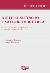Diritto all'oblio e motori di ricerca. Il diritto di...