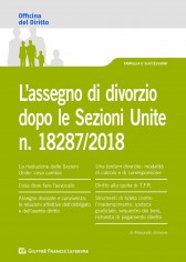 L'assegno di divorzio dopo le Sezioni Unite n.18287/2018