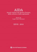 Aida. Annali italiani del diritto d'autore, della cultura e dello spettacolo (2018)