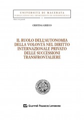 Il ruolo dell'autonomia della volontà nel diritto...
