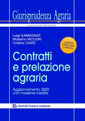 Contratti e prelazione agraria. Aggiornamento 2020 con...