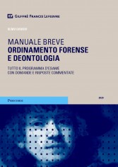 Ordinamento forense e deontologia. Tutto il programma...