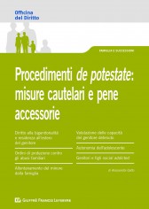 Procedimenti de potestate: misure cautelari e pene...