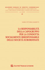 La responsabilità della capogruppo per la condotta...