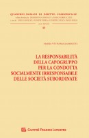 La responsabilità della capogruppo per la condotta socialmente irresponsabile delle società subordinate