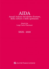 Aida. Annali italiani del diritto d'autore, della cultura...