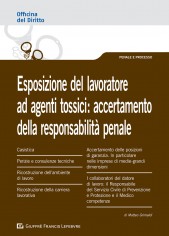 Esposizione del lavoratore ad agenti tossici:...