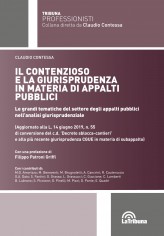 Il contenzioso e la giurisprudenza in materia di appalti...