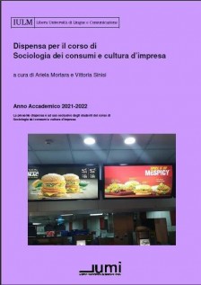 SOCIOLOGIA DEI CONSUMI 21-22 SOCIOLOGIA DEI CONSUMI 21-22