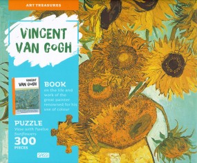 Vincet Van Gogh. Vase with twelve sunflowers. Art...