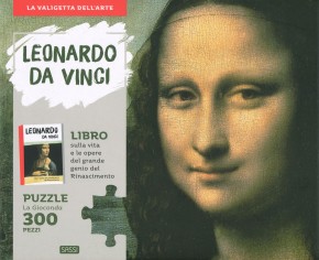 Leonardo da Vinci. La Gioconda. Valigetta dell'arte....