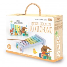 Impara e gioca con lo xilofono. Giochi di legno. Ediz. a...