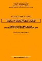 LINGUA SPAGNOLA 1 MED-2021-22