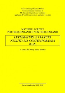 LETT CULT ITALIA CONT- MED 2021 - 22