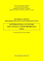 LETT CULT ITALIA CONT- MED 2021 - 22