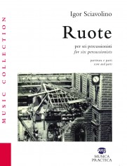 Ruote per sei percussionisti. Partiture e spartiti-Ruote...