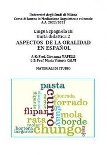 LINGUA SPAGNOLA  3-MED 2022-23