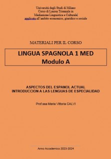 LINGUA SPAGNOLA 1-MED 2023-24