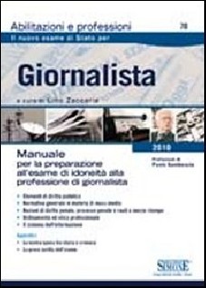GIORNALISTA MANUALE PER LA PREPARAZIONE